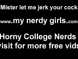 Nerdy girls need to get laid too you know JOI